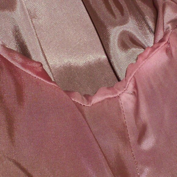 Laundry by Shelli Segal Bronze Leather Blazer Size 12 Vintage/Retro 90's - Picture 5 of 6